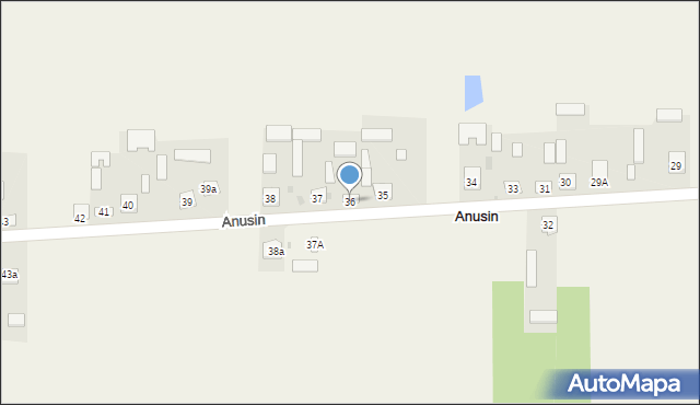 Anusin, Anusin, 36, mapa Anusin