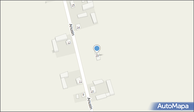Anusin, Anusin, 13, mapa Anusin
