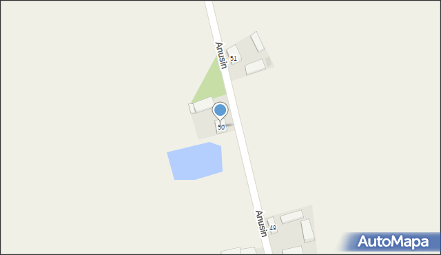 Anusin, Anusin, 50, mapa Anusin