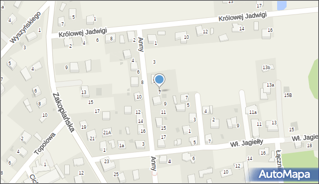 Babice, Anny, 7, mapa Babice