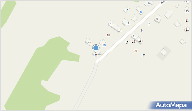 Cegielnia, Andersa Władysława, gen., 22, mapa Cegielnia