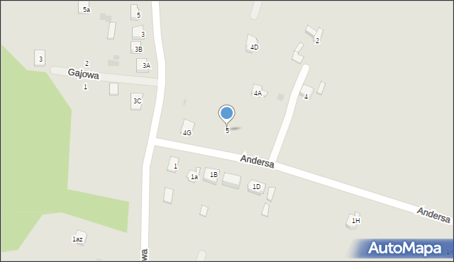 Chęciny, Andersa Władysława, gen., 5, mapa Chęciny