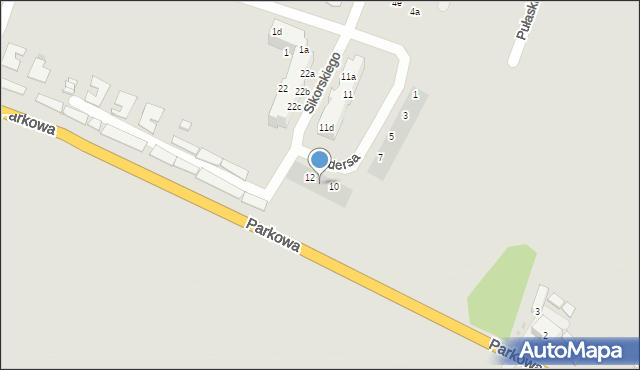Chojnów, Andersa Władysława, gen., 11, mapa Chojnów