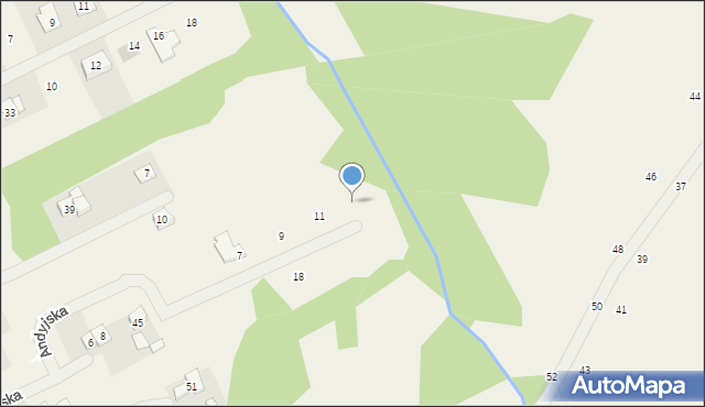 Chylice, Andyjska, 13, mapa Chylice