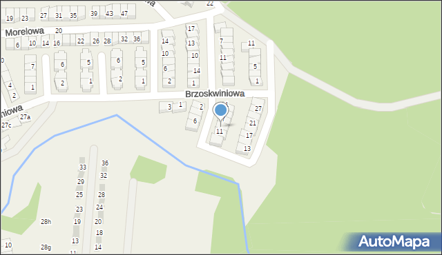 Czapury, Ananasowa, 9, mapa Czapury