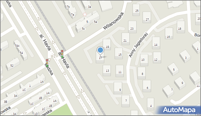 Gdańsk, Anny Jagiellonki, 17, mapa Gdańska