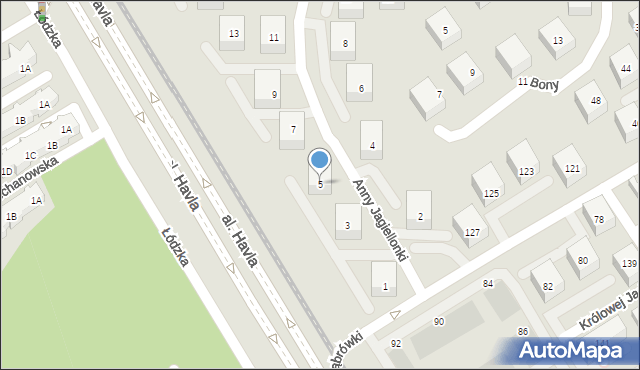 Gdańsk, Anny Jagiellonki, 5, mapa Gdańska