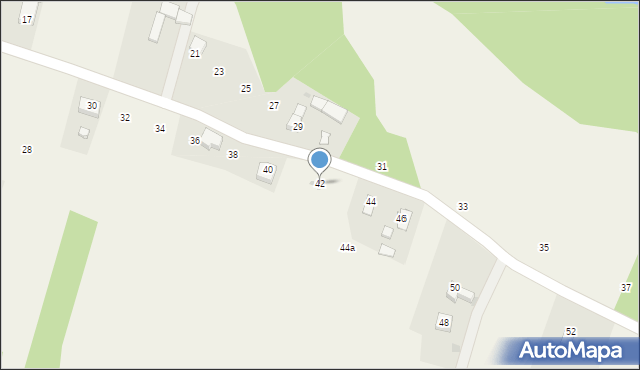 Gromnik, Andersa Władysława, gen., 42, mapa Gromnik