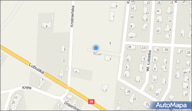 Marcinowice, Anny Jagiellonki, 3, mapa Marcinowice