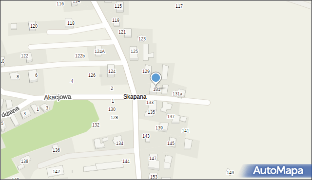 Piotrowice, Andrychowska, 131, mapa Piotrowice
