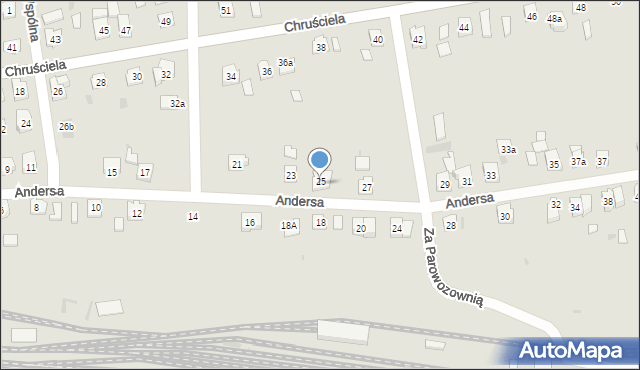 Przeworsk, Andersa Władysława, gen., 25, mapa Przeworsk