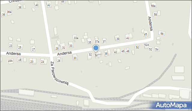 Przeworsk, Andersa Władysława, gen., 34, mapa Przeworsk