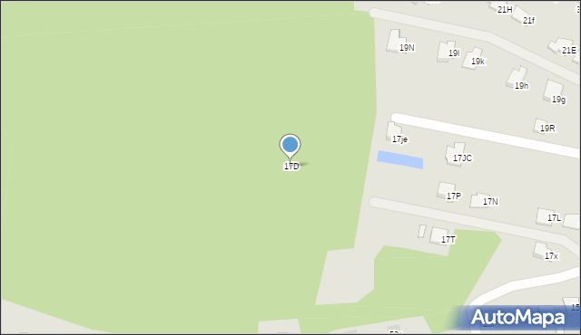 Radom, Andersena Jana Christiana, 17D, mapa Radomia