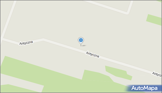 Serock, Antyczna, 22, mapa Serock