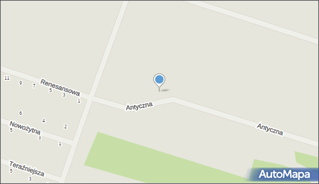 Serock, Antyczna, 32, mapa Serock