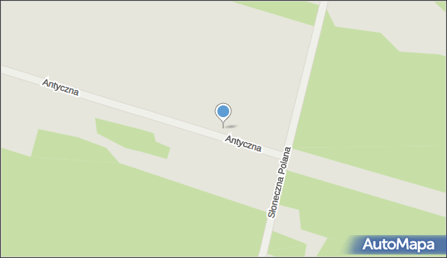 Serock, Antyczna, 6, mapa Serock