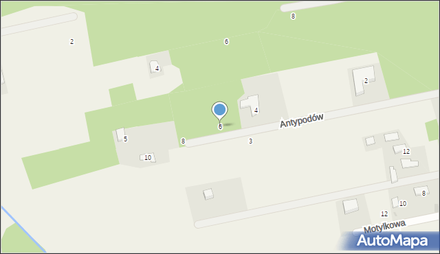 Skuły, Antypodów, 6, mapa Skuły