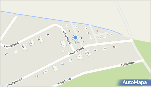 Szczecin, Antracytowa, 1, mapa Szczecina