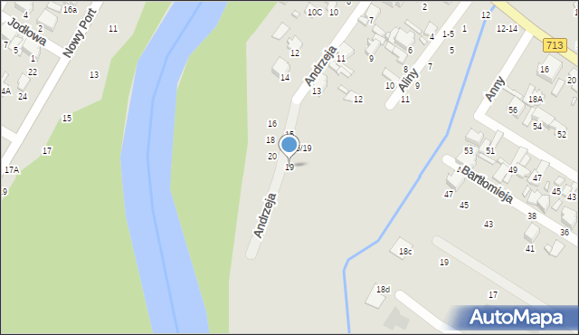 Tomaszów Mazowiecki, Andrzeja, 19, mapa Tomaszów Mazowiecki