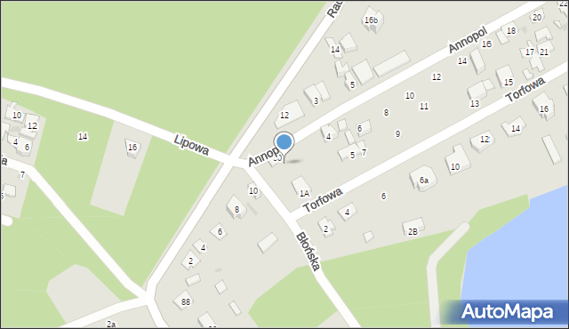 Wołomin, Annopol, 2a, mapa Wołomin