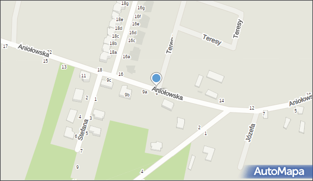 Zgierz, Aniołowska, 9/11, mapa Zgierz