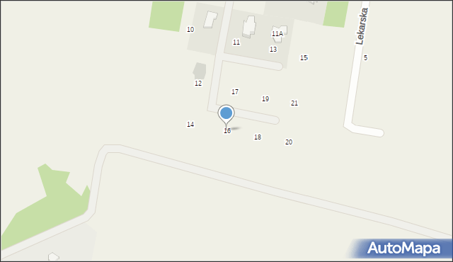 Feliksów, Apteczna, 16, mapa Feliksów