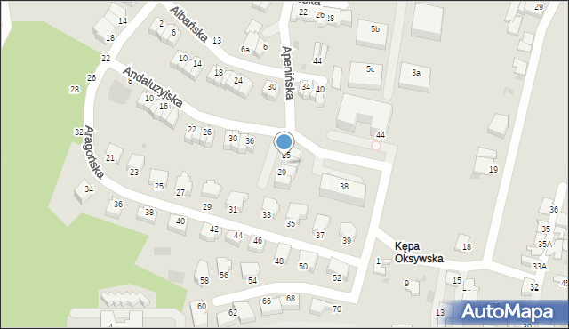 Gdynia, Apenińska, 27, mapa Gdyni