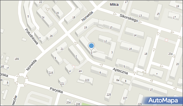 Skarżysko-Kamienna, Apteczna, 1, mapa Skarżysko-Kamienna