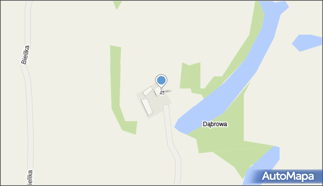 Arciechów, Arciechów, 45, mapa Arciechów