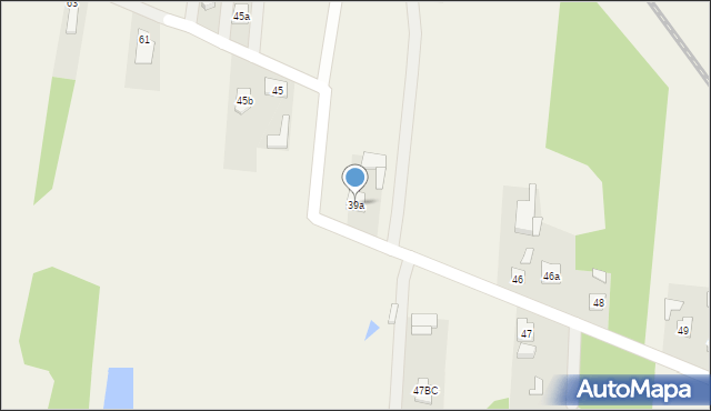 Arynów, Arynów, 39a, mapa Arynów