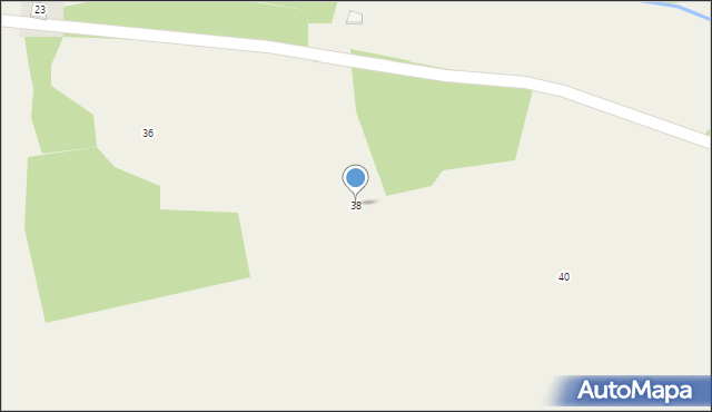 Bełżec, Armii Krajowej, 38, mapa Bełżec