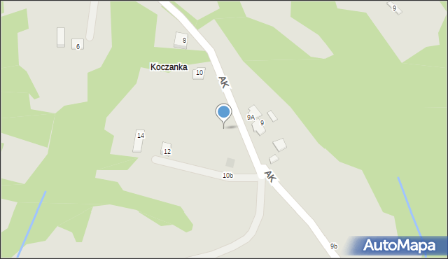 Bobowa, Armii Krajowej, 10a, mapa Bobowa