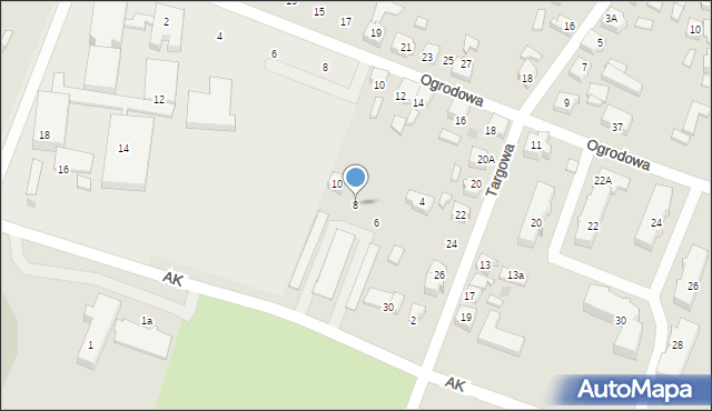 Brusy, Armii Krajowej, 8, mapa Brusy