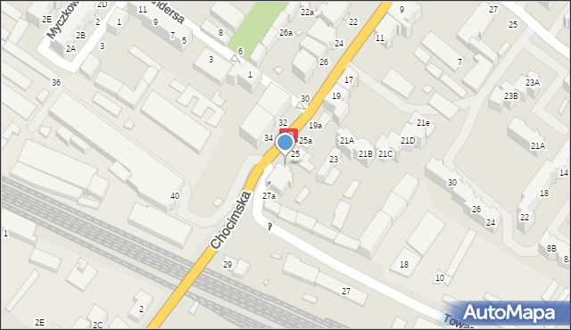 Brzeg, Armii Krajowej, 27, mapa Brzeg