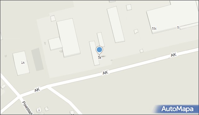 Czerwionka-Leszczyny, Armii Krajowej, 5a, mapa Czerwionka-Leszczyny