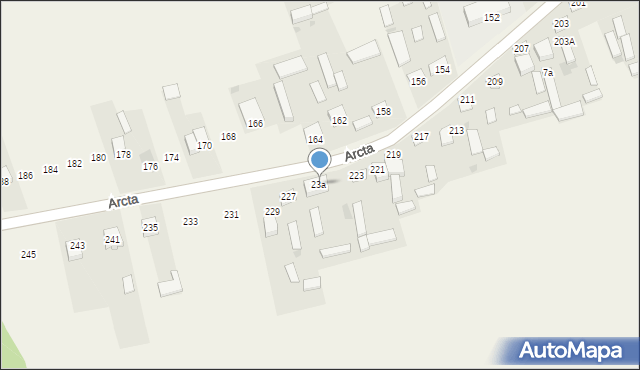 Dąbrówka-Stany, Arcta Bohdana, 23, mapa Dąbrówka-Stany