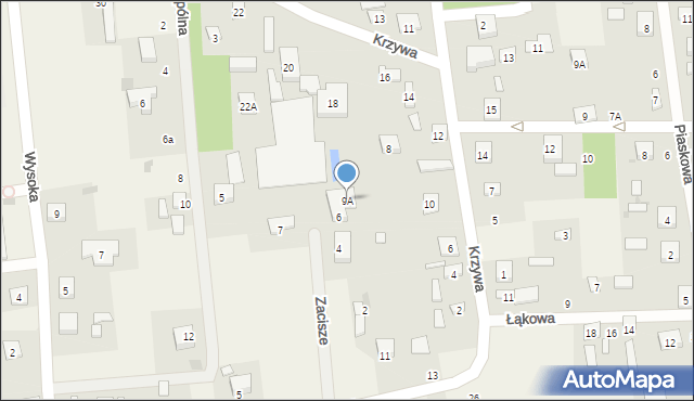 Dłutów, Armii Krajowej, 9A, mapa Dłutów