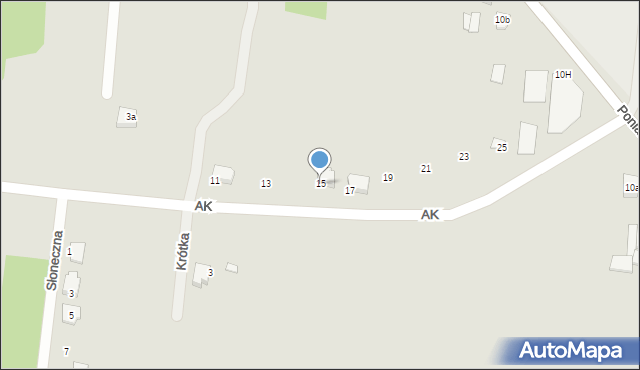 Dobre, Armii Krajowej, 15, mapa Dobre