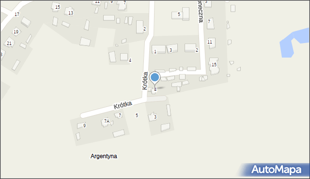 Dubeczno, Argentyna, 4, mapa Dubeczno