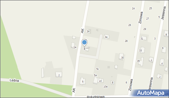 Gałków Duży, Armii Krajowej, 3j, mapa Gałków Duży