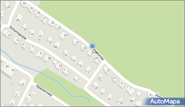 Gdynia, Armatorów, 17, mapa Gdyni