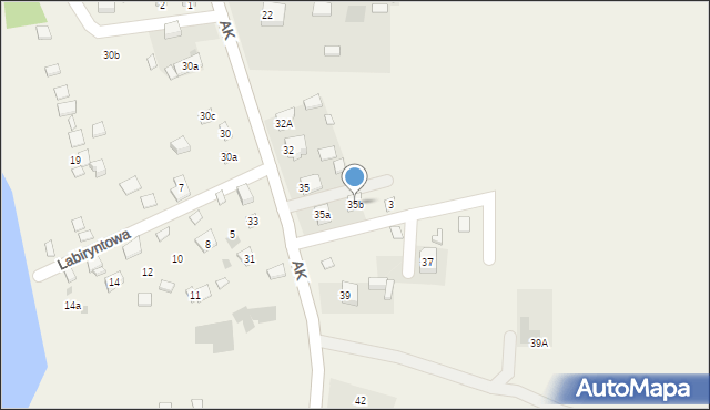 Giewartów, Armii Krajowej, 35b, mapa Giewartów