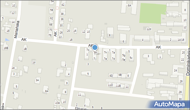Góra Kalwaria, Armii Krajowej, 7l, mapa Góra Kalwaria