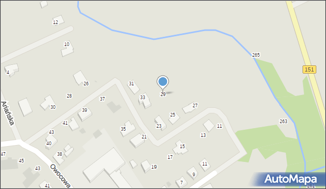 Gorzów Wielkopolski, Arciszewskiego Krzysztofa, 29, mapa Gorzów Wielkopolski