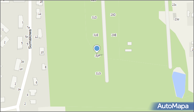 Janinów, Argentyńska, 31F, mapa Janinów