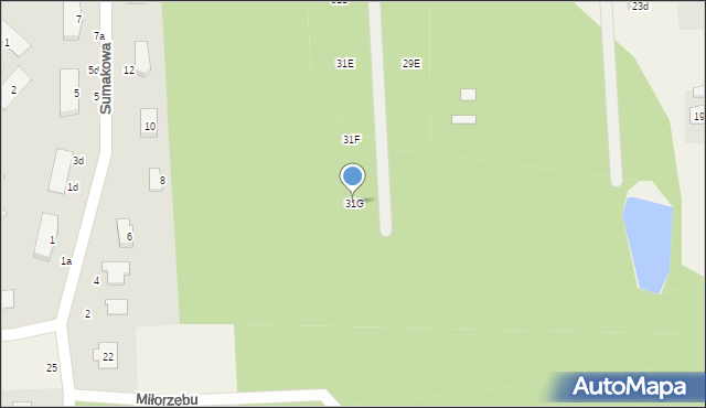 Janinów, Argentyńska, 31G, mapa Janinów