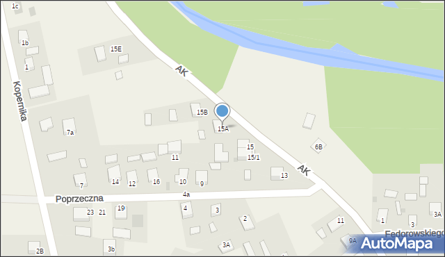 Jastkowice, Armii Krajowej, 15A, mapa Jastkowice