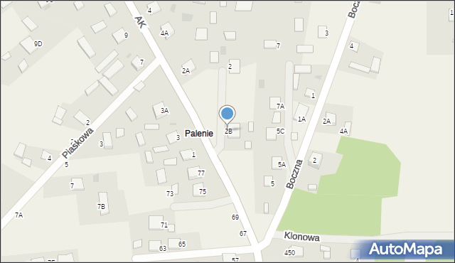 Jastkowice, Armii Krajowej, 2B, mapa Jastkowice