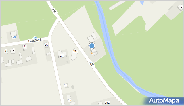 Jastkowice, Armii Krajowej, 6, mapa Jastkowice