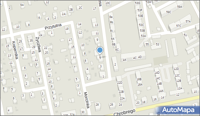 Kędzierzyn-Koźle, Archimedesa, 5, mapa Kędzierzyna-Koźle